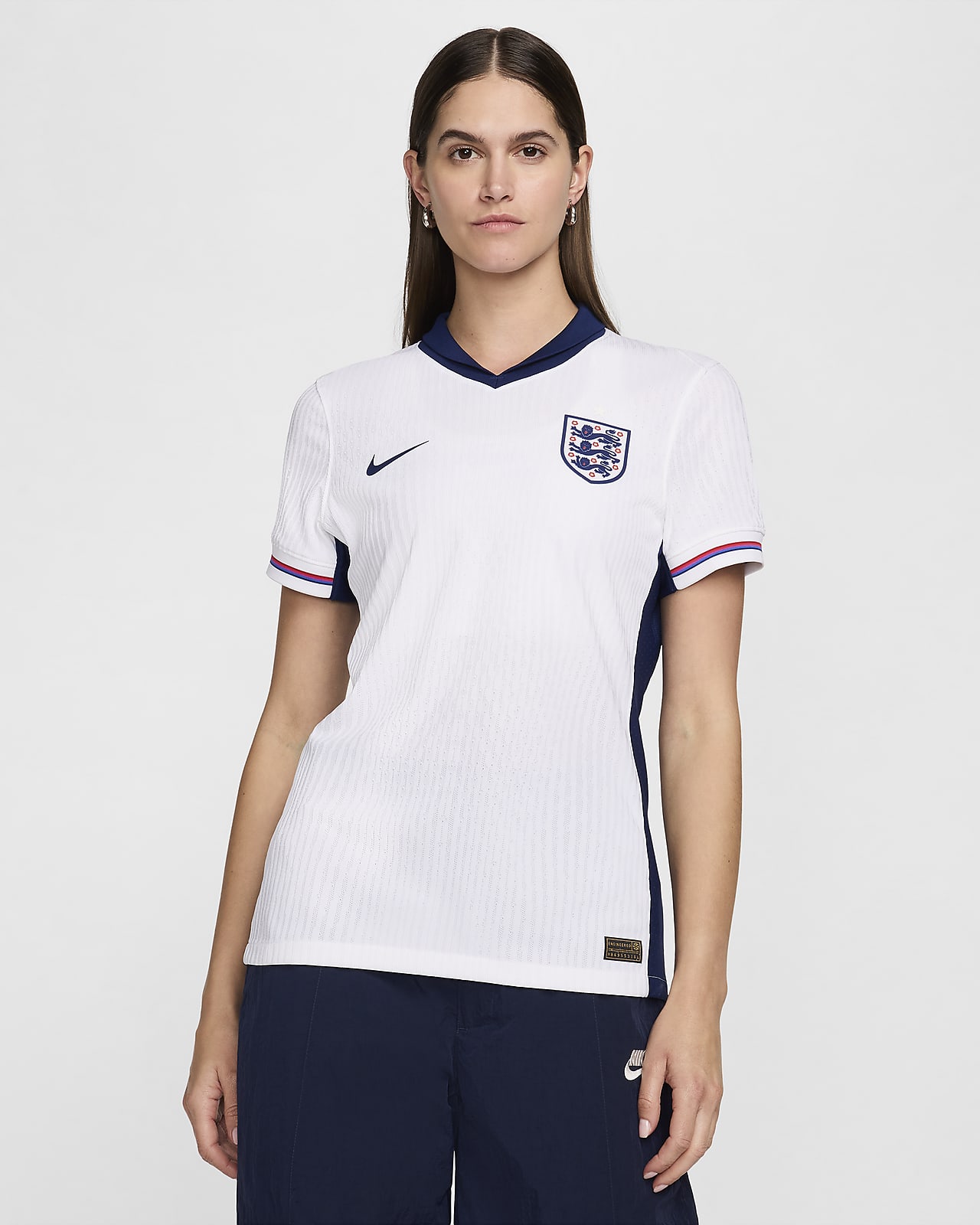 England 2024/25 Match Home Nike Dri-FIT ADV Authentic-fodboldtrøje til kvinder (herrehold)