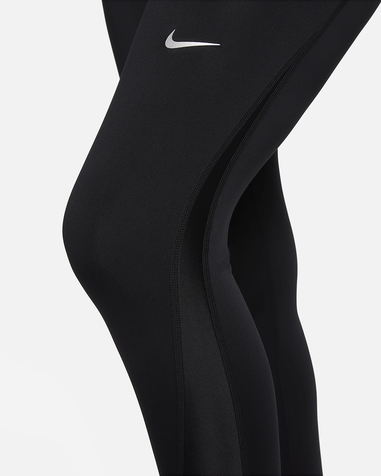 Nike Pro Womens Mid-Rise 7/8 Printed Leggings Black L