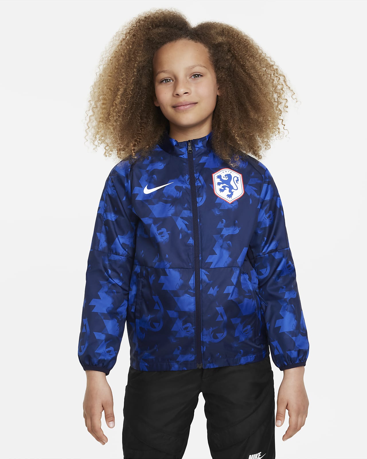 Netherlands Repel Academy AWF Older Kids' Football Jacket