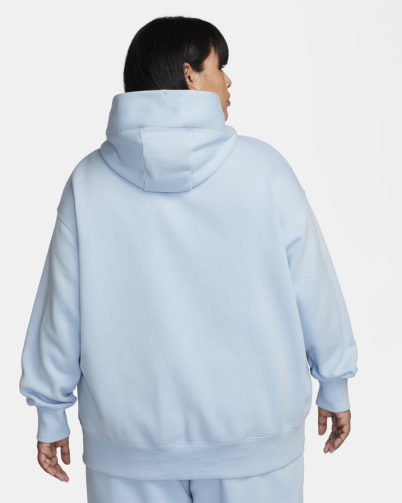 Nike Sportswear Essential Women's Fleece Pullover Hoodie In Blue