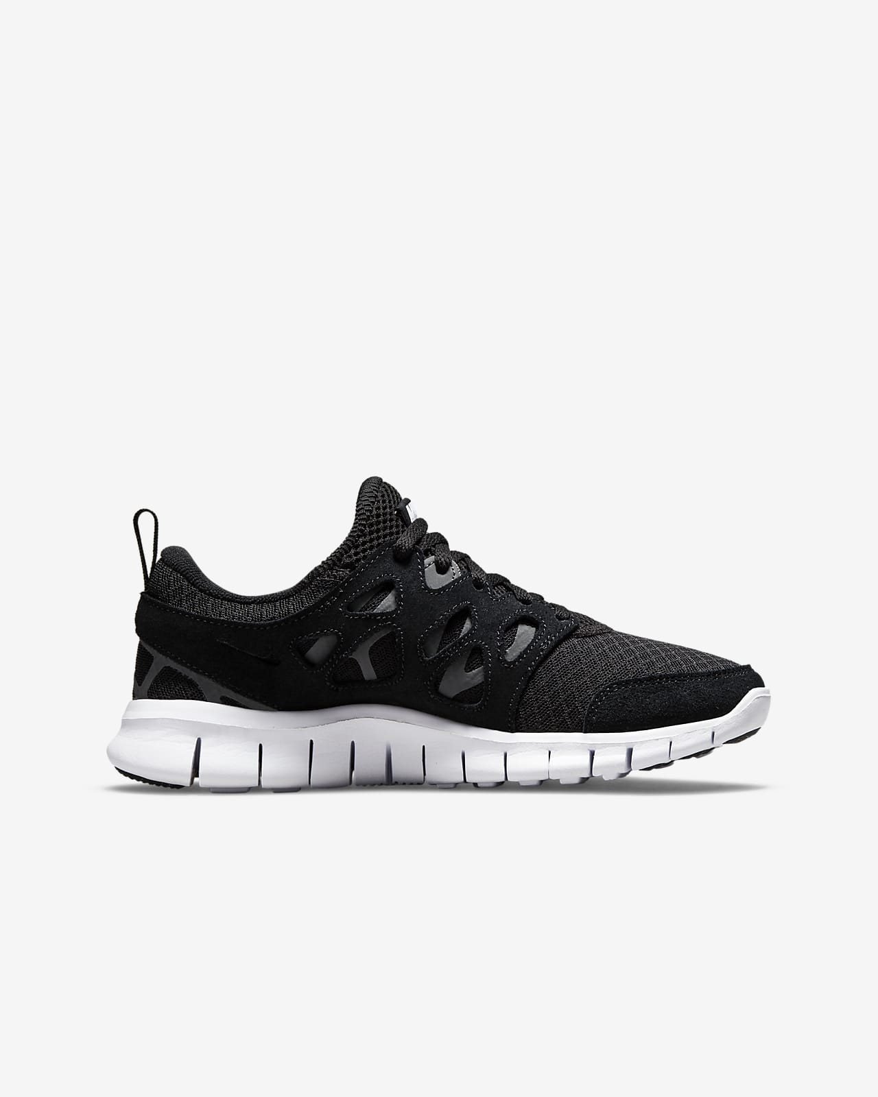 children's free run 2 lace up trainers