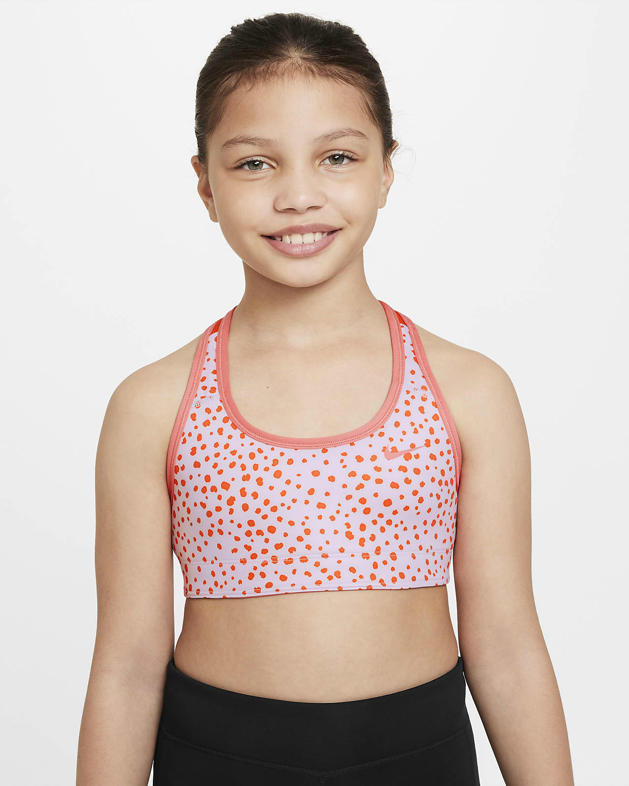 Nike Dri-FIT Swoosh wendbarer Sport-BH für ältere Kinder (Mädchen)