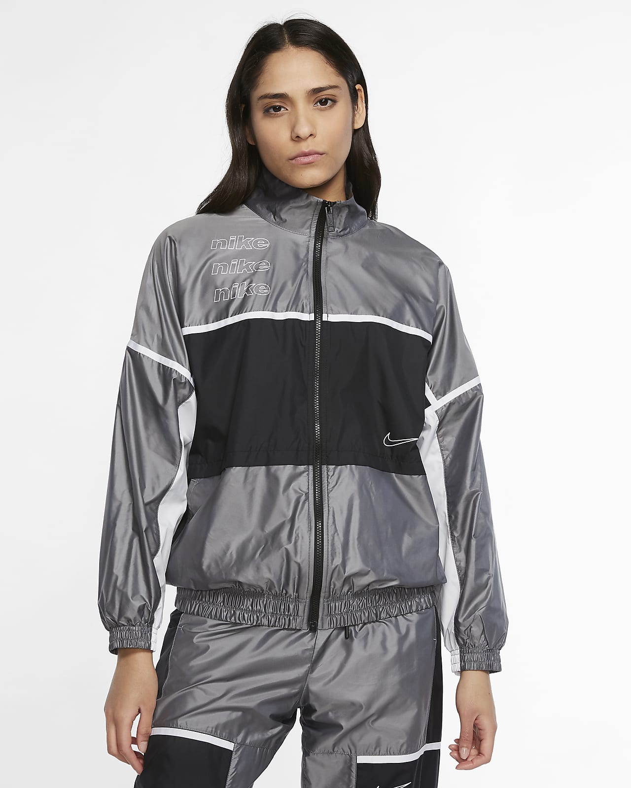 Jacka Nike Sportswear för kvinnor. Nike SE Kvinnor Livsstil Jackor. Nike SE