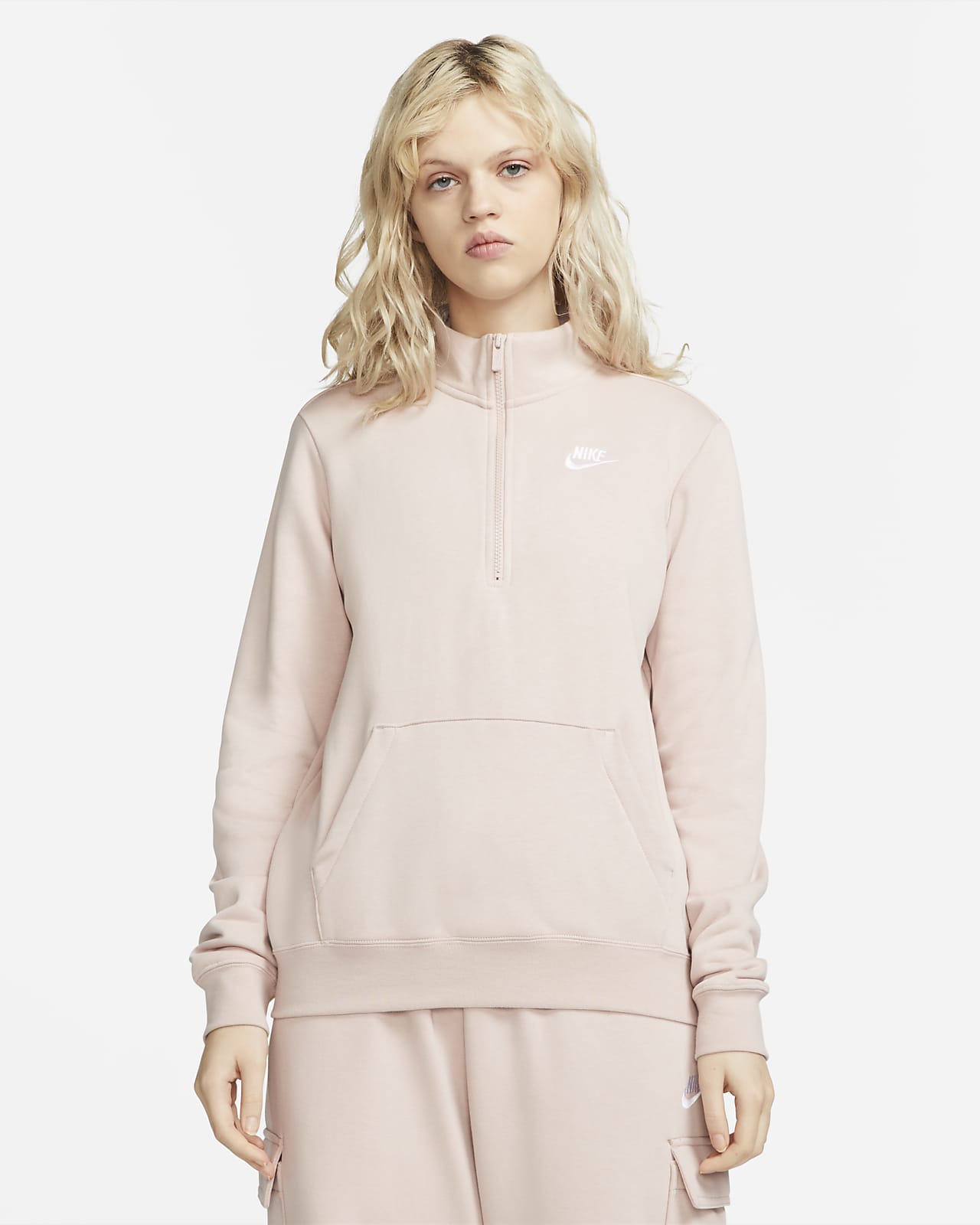 Nike Sportswear Club Fleece Women's 1/2-Zip Sweatshirt. Nike NL