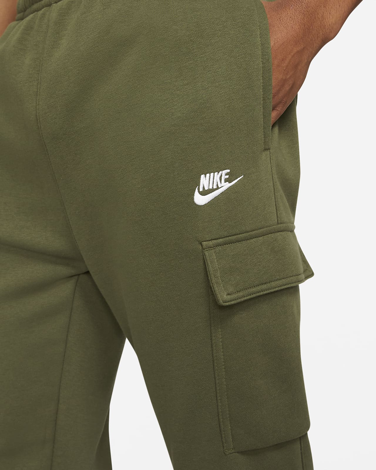 nike men's nike sportswear club fleece cargo pants