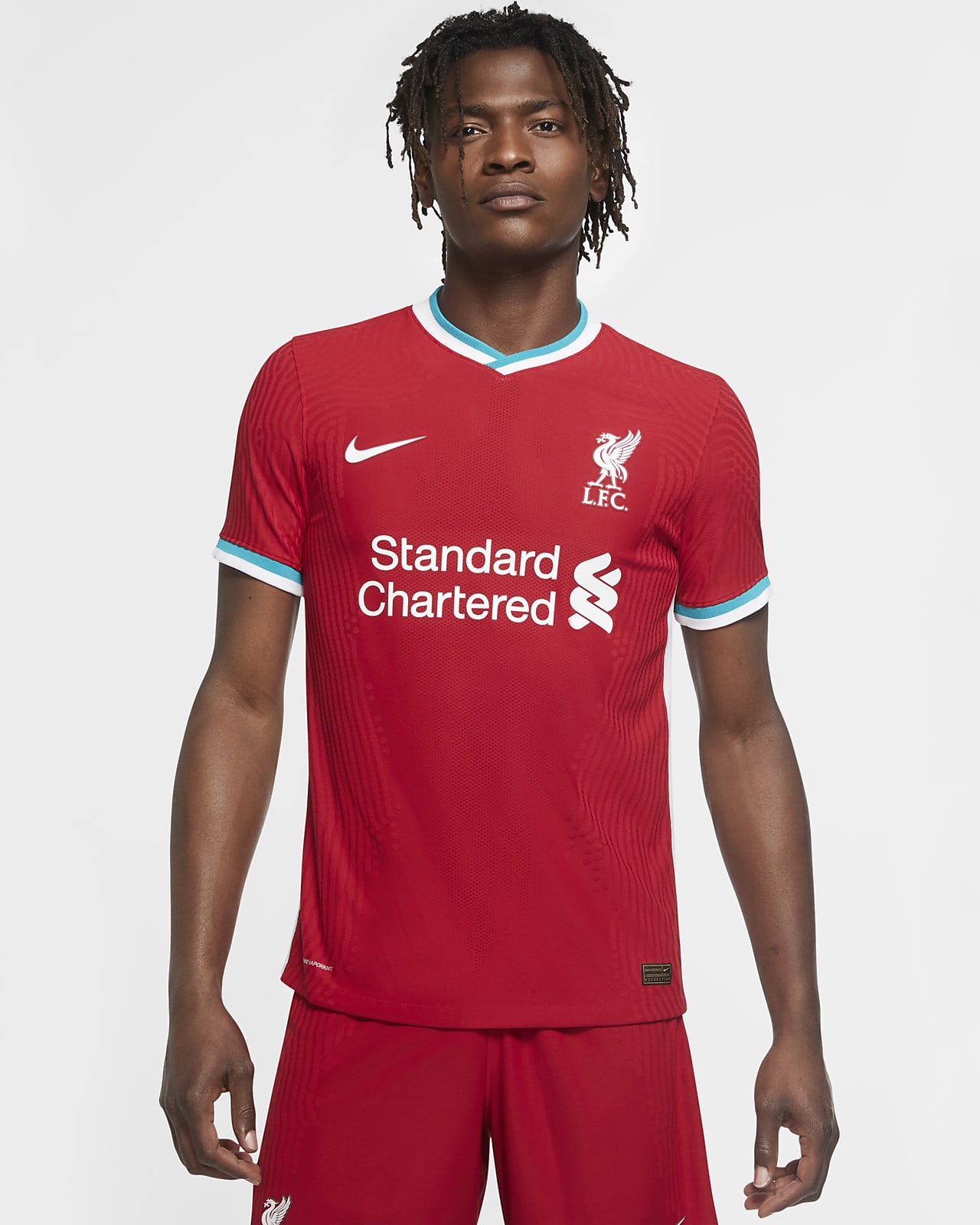 Camiseta de fútbol para hombre Liverpool FC de local Vapor Match 2020/21.  Nike CL