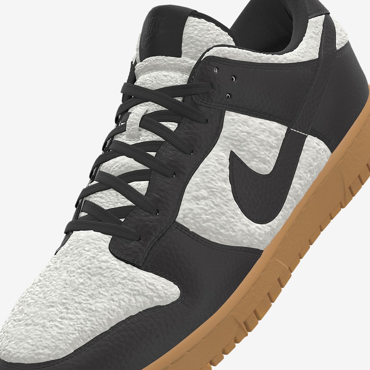 Nike Dunk Low Premium Fleece By You Custom Men's Shoes. Nike ZA