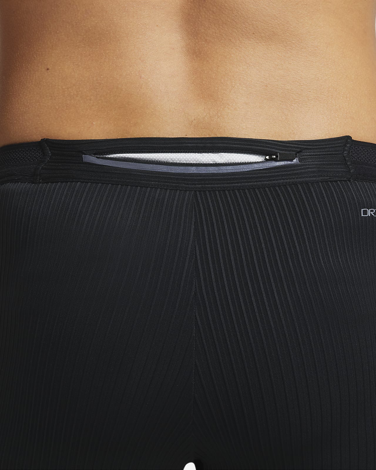 Nike Aeroswift Half Tights Black White Running Men's Size 2XL
