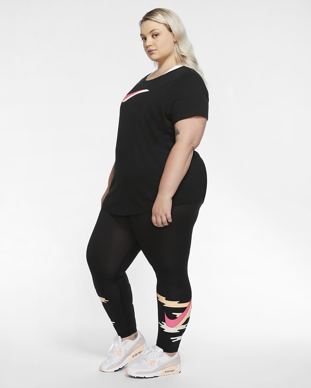 plus size nike gym wear
