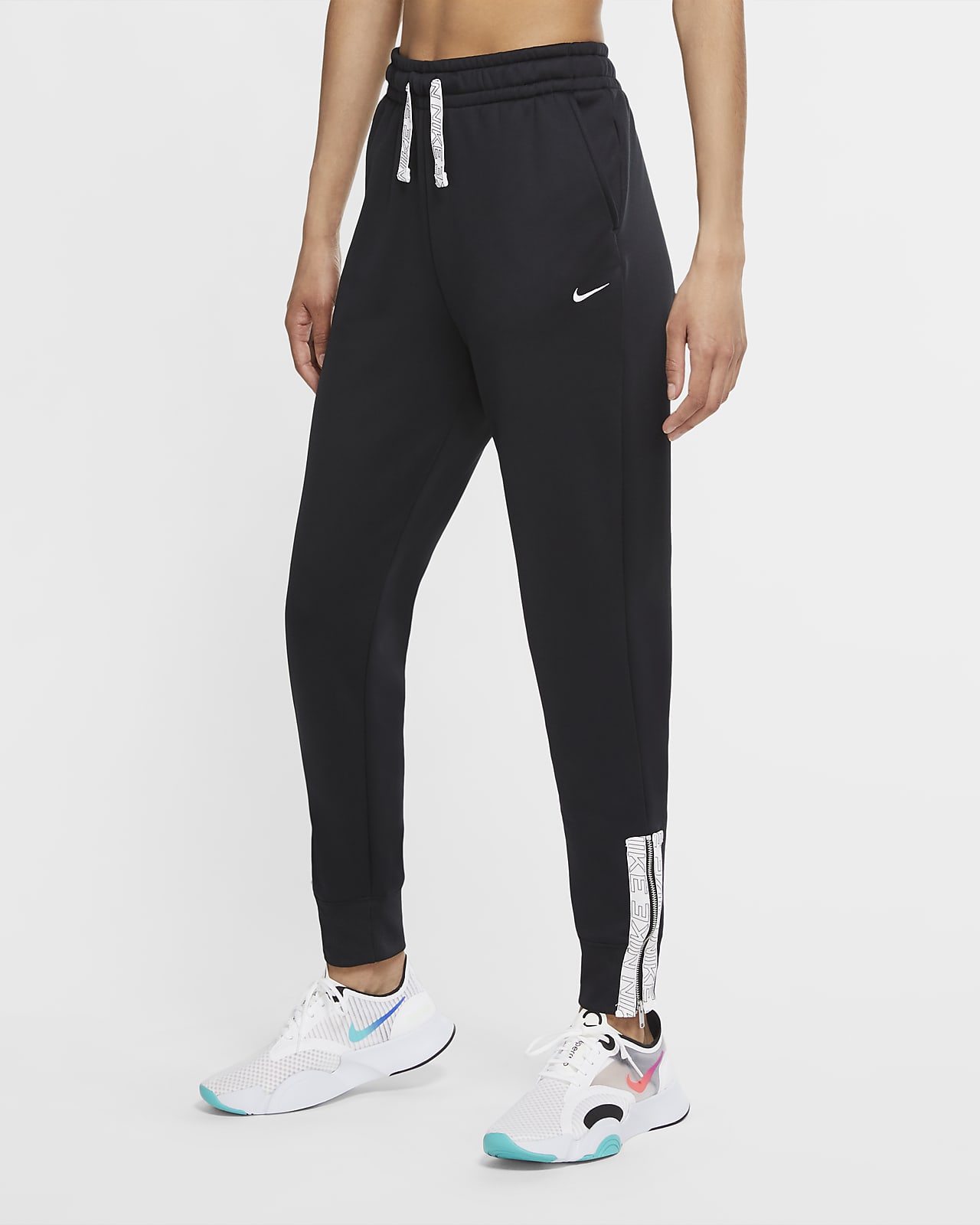 nike women's therma fleece training pants