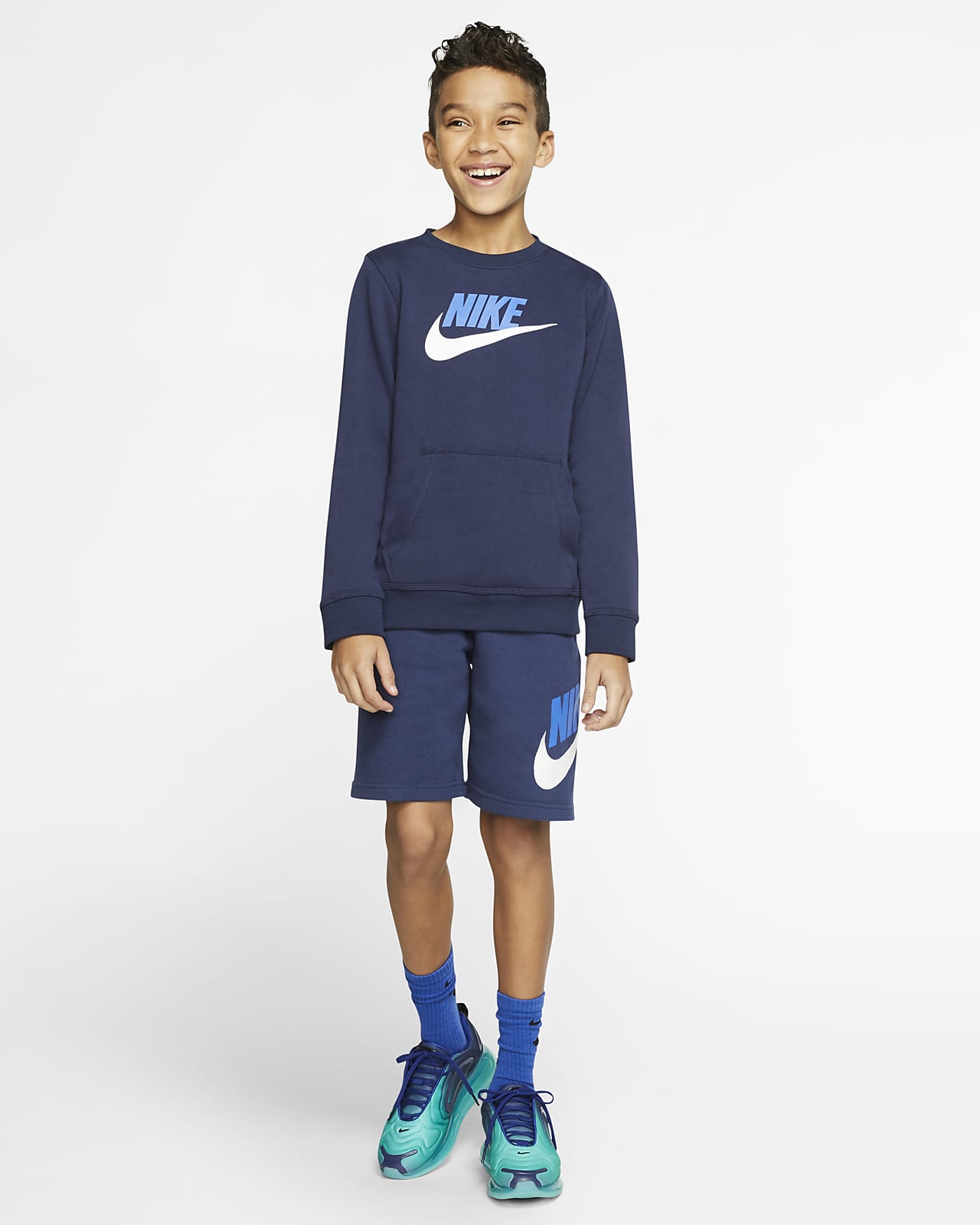 Nike Sportswear Club Fleece Older Kids' Shorts. Nike DK