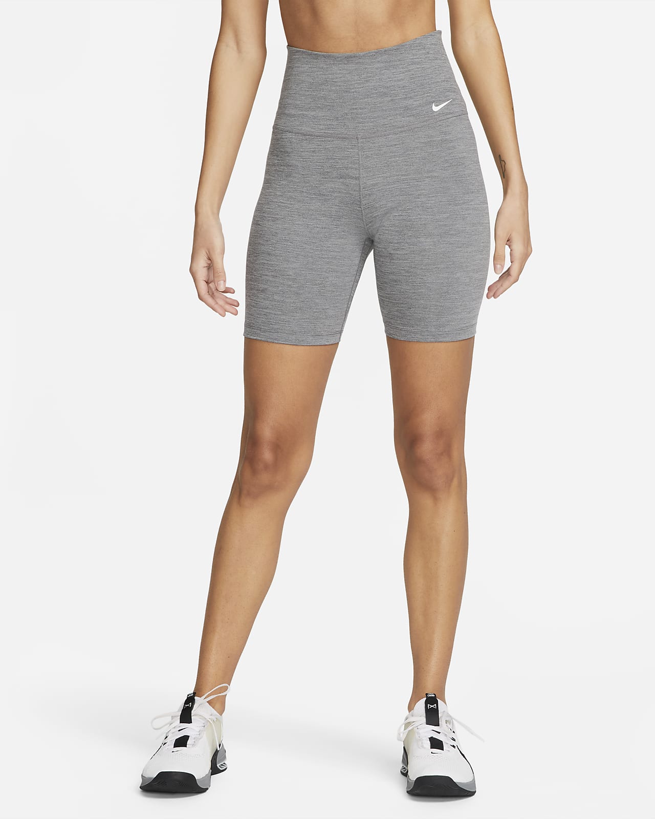 Christmas High Waisted Booty Shorts, Compressive