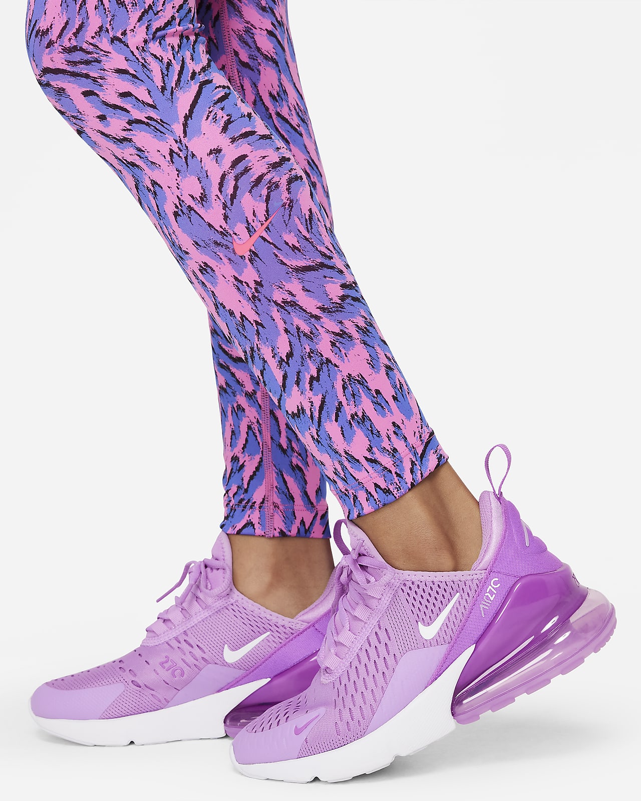 Nike Pro Dri-FIT Older Kids Girls Leggings (DQ9119) black/white ab 23,01 €