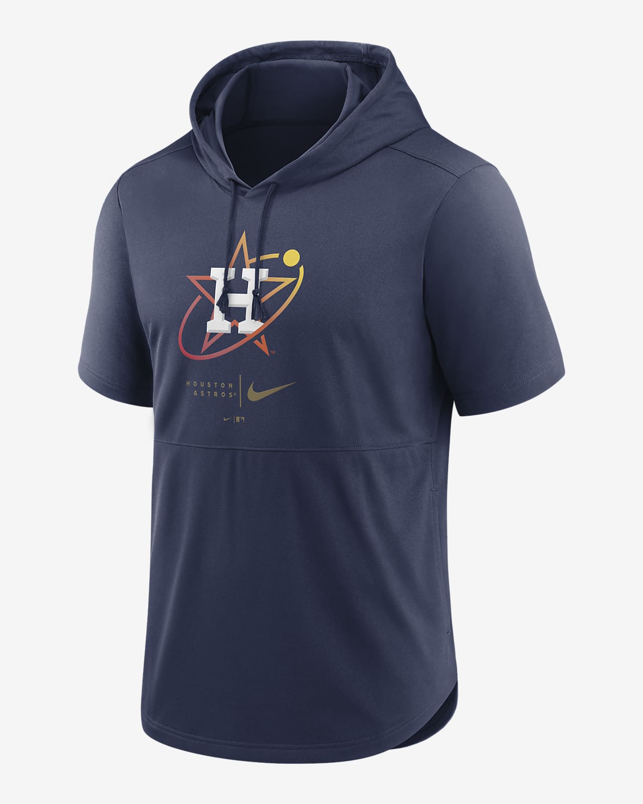 Nike Dri-FIT City Connect (MLB Houston Astros) Men's Hooded Short-Sleeve Top