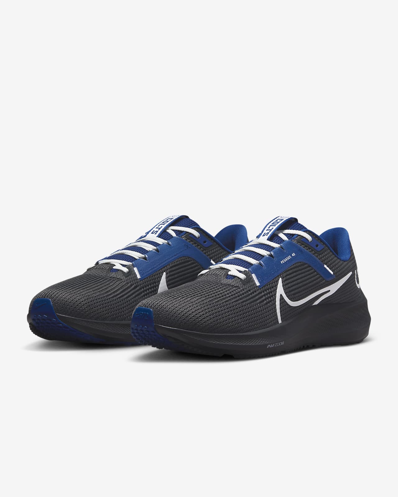 Nike Pegasus 40 (NFL Indianapolis Colts) Men's Road Running Shoes