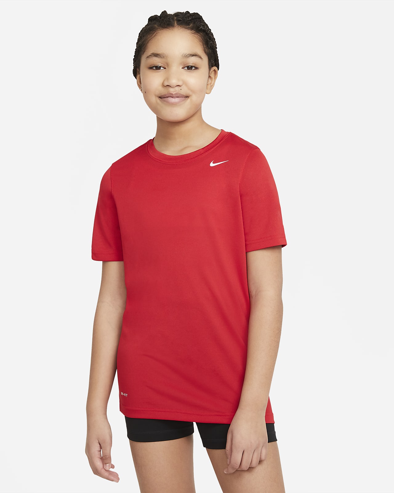 dri fit red shirt