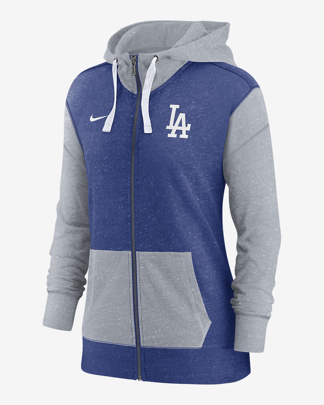Nike Gym (MLB Los Angeles Dodgers) Women's Full-Zip Hoodie.