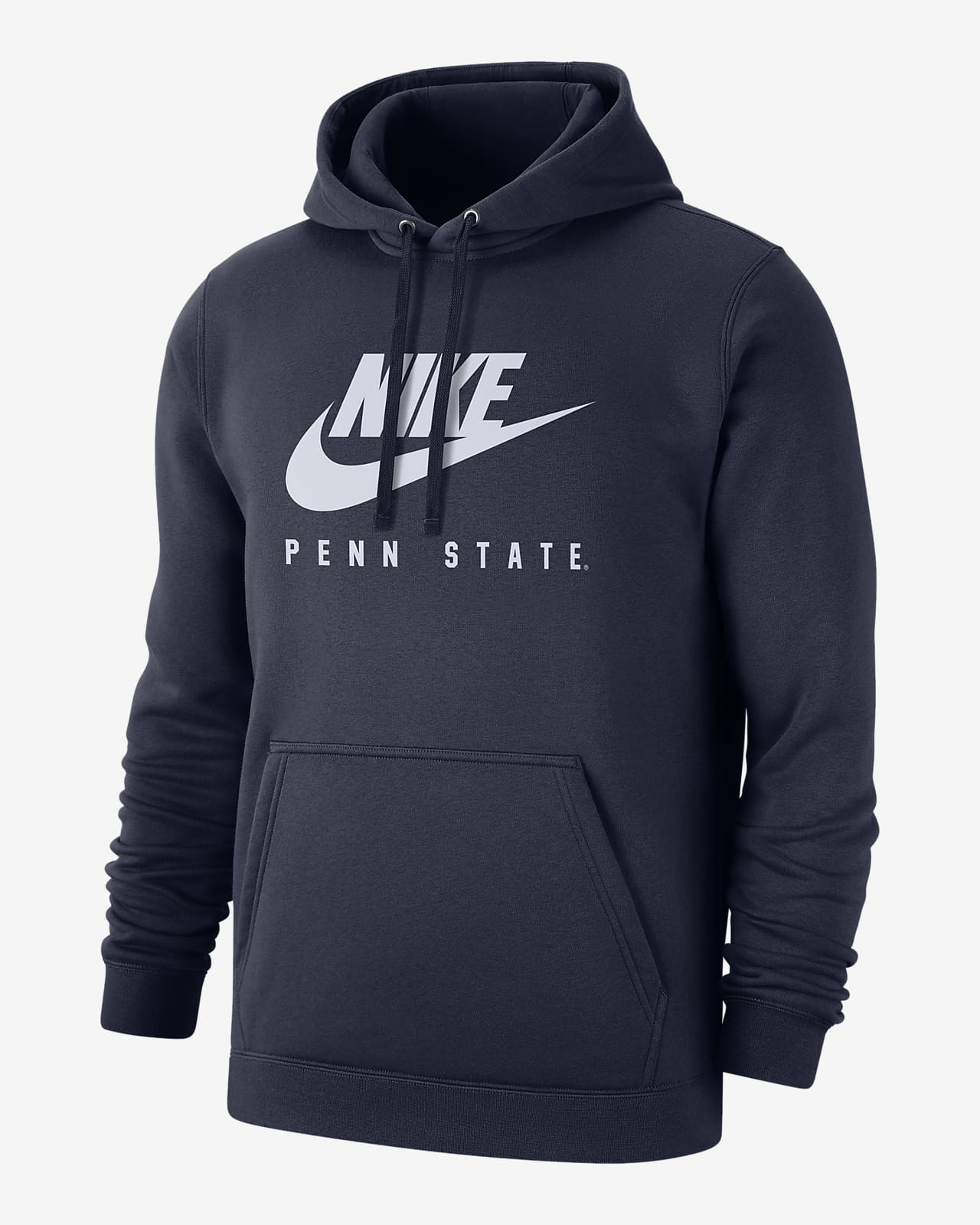 con capucha sin cierre para hombre College Club Fleece (Penn Nike.com