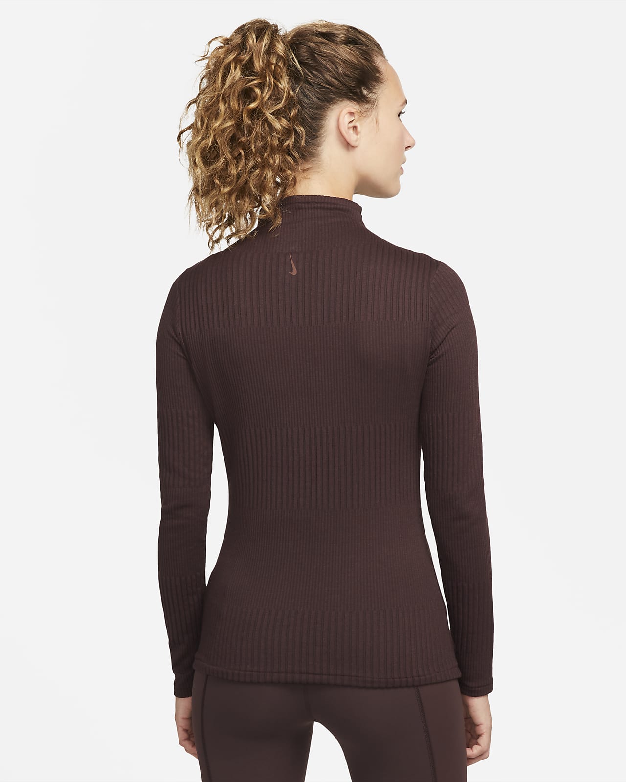 Nike Yoga Luxe Dri-FIT Women's Long-Sleeve Ribbed Top