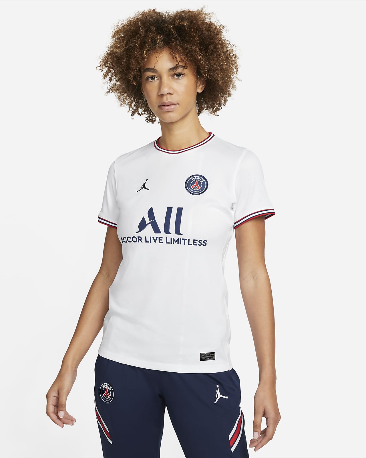 4e maillot de football Nike Dri-FIT Paris Saint-Germain 2022/23 Stadium pour Femme
