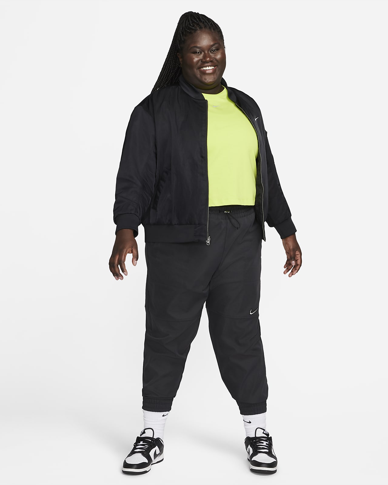 Nike Sportswear Women's Reversible Varsity Bomber Jacket (Plus