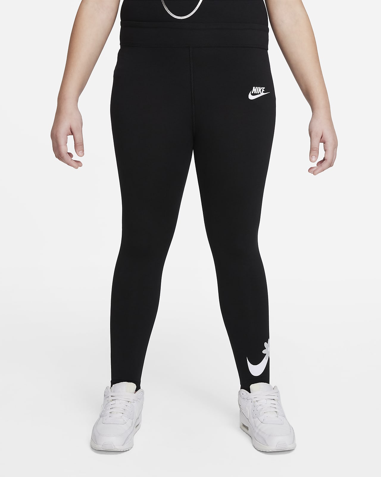 Leggings Nike Sportswear Essential för ungdom (tjejer) (utökad storlek)