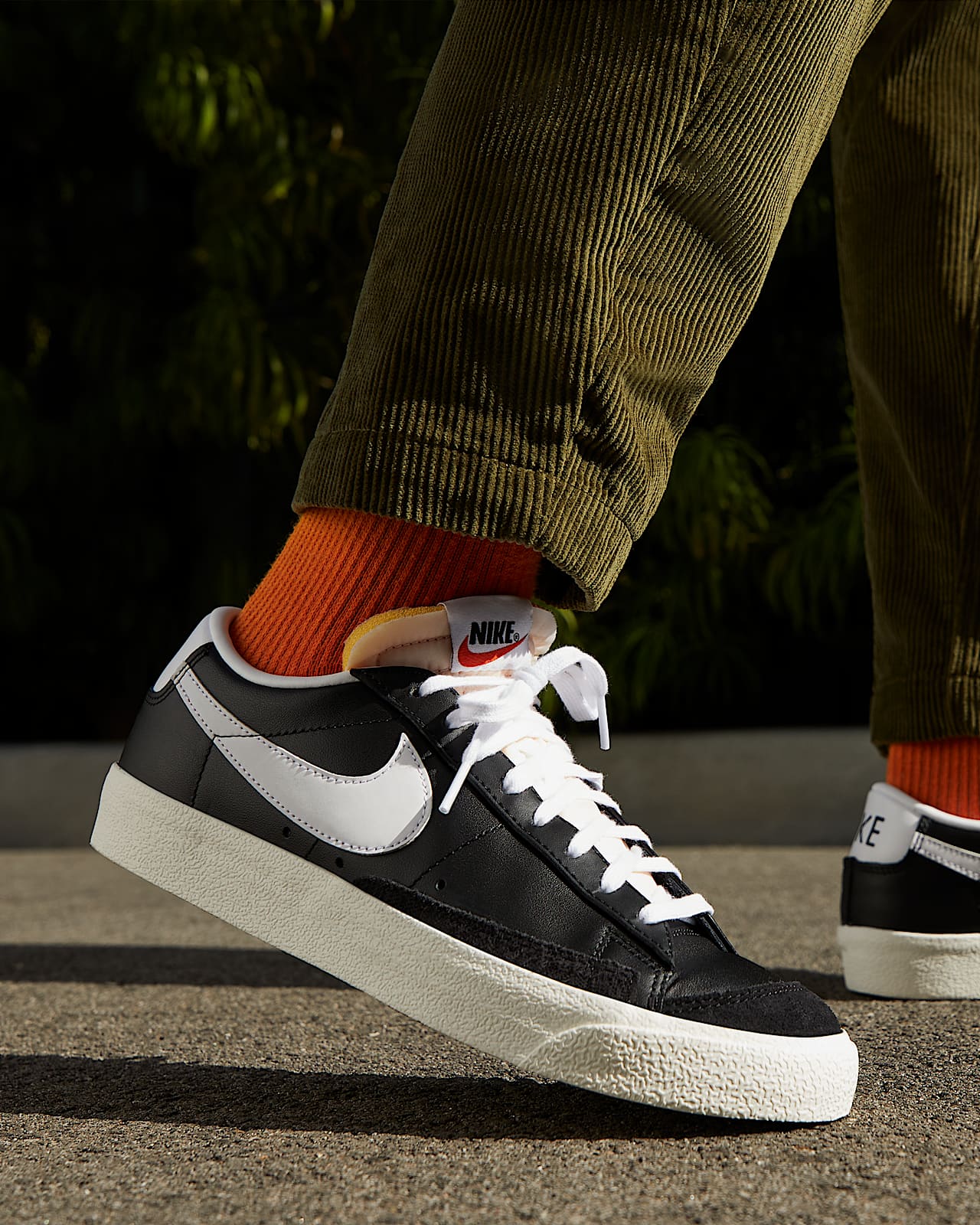 nike vintage low blazer