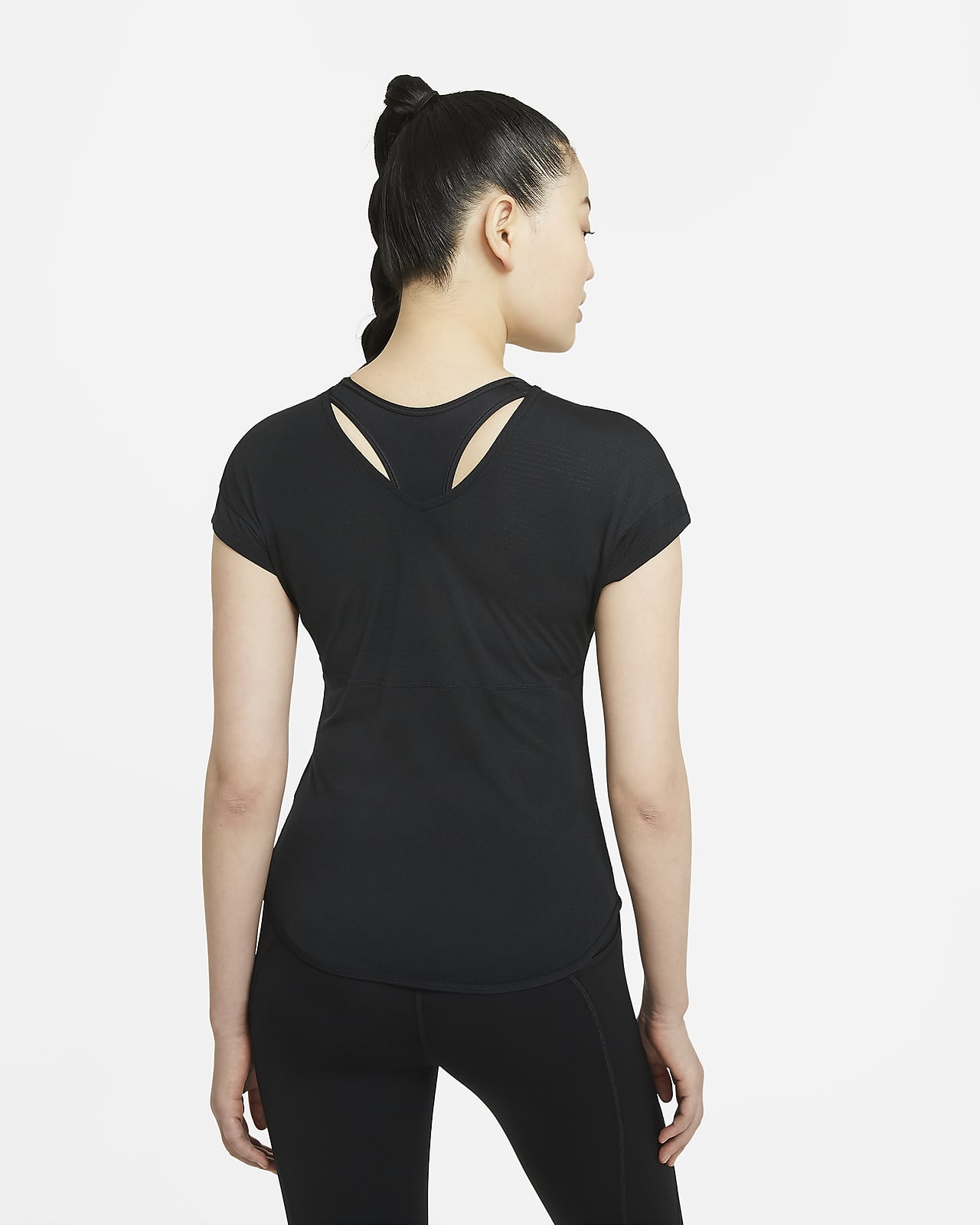 women's nike breathe running top