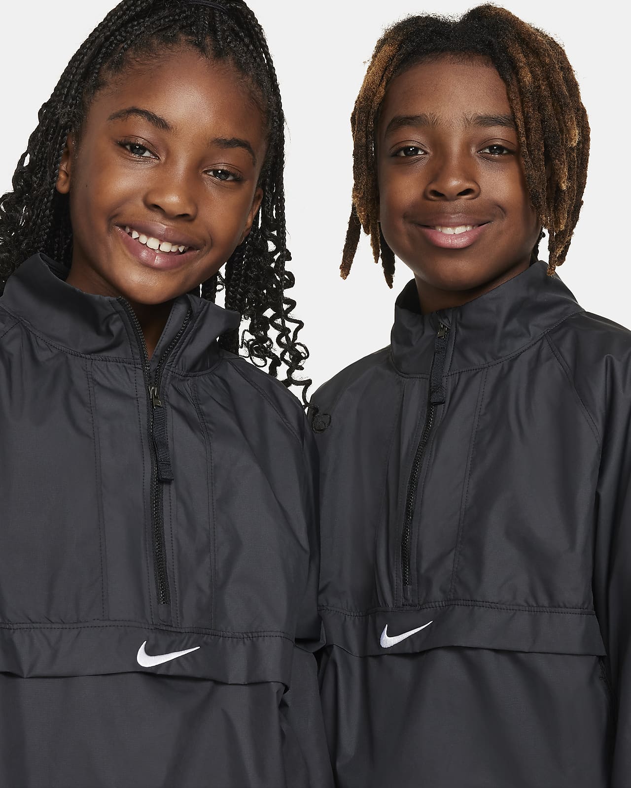 Nike hot sale windbreaker kids