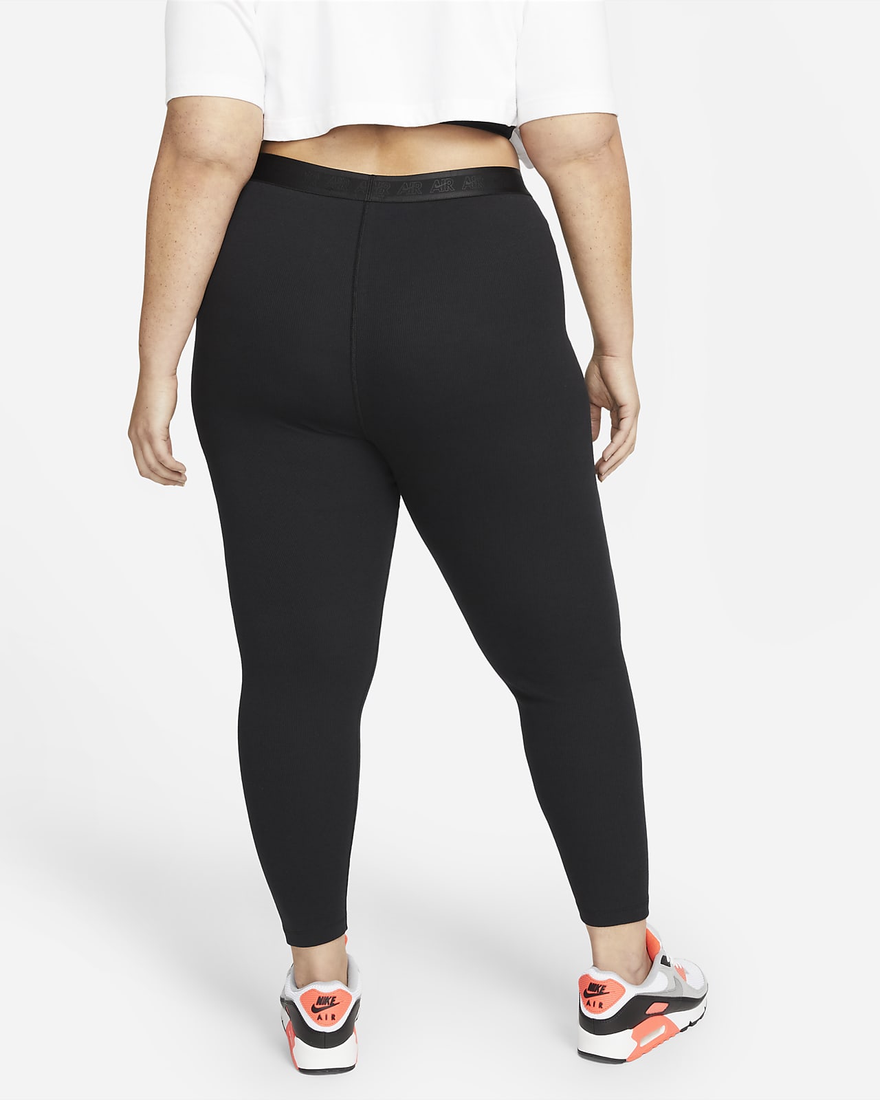 Nike Air Women's High-Rise Ribbed 