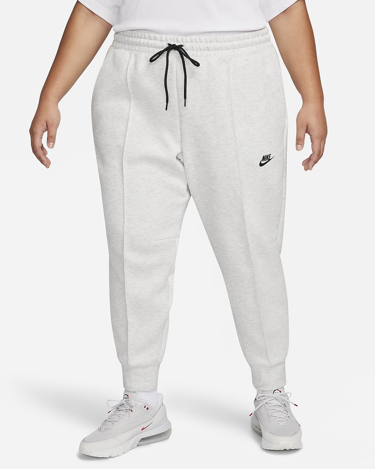 Joggers de tiro medio para mujer (talla grande) Nike Sportswear Tech Fleece