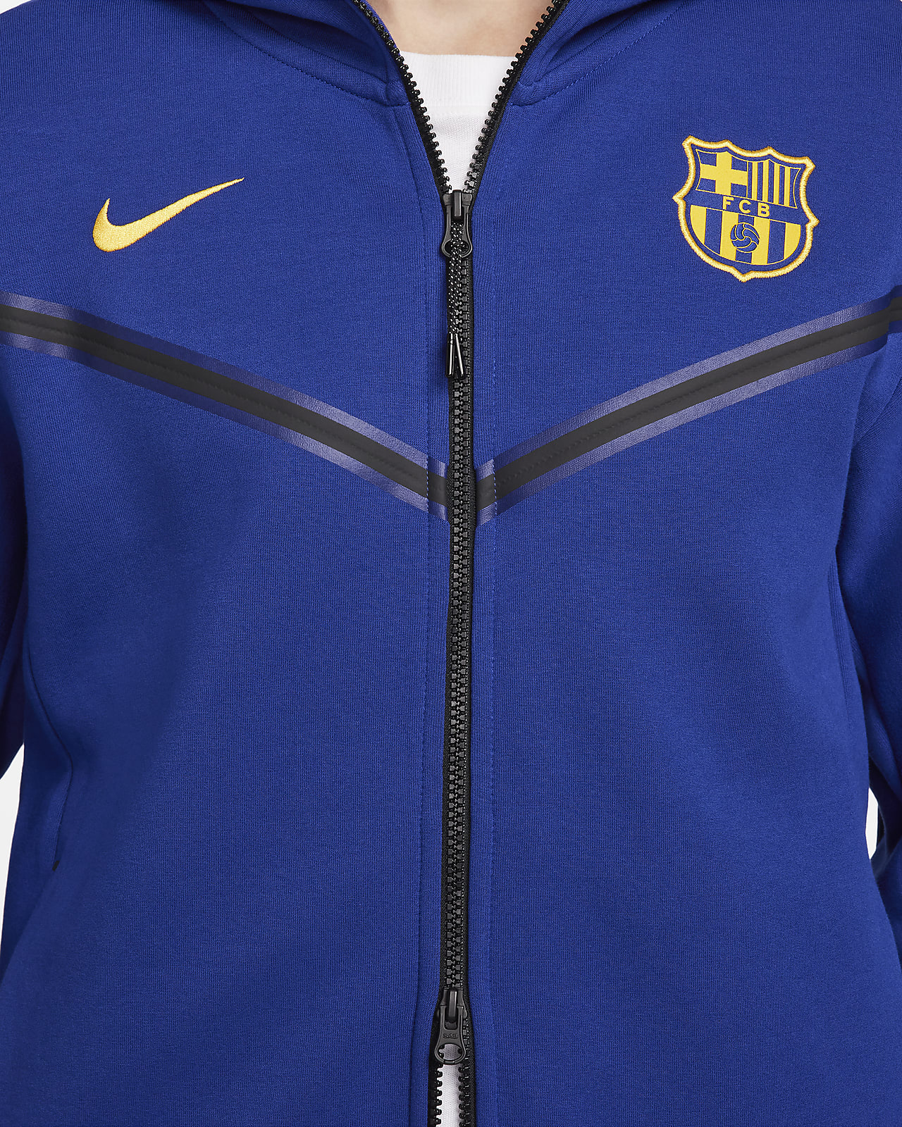 Hooded Nike FC Barcelona AWF Men s Soccer Jacket 