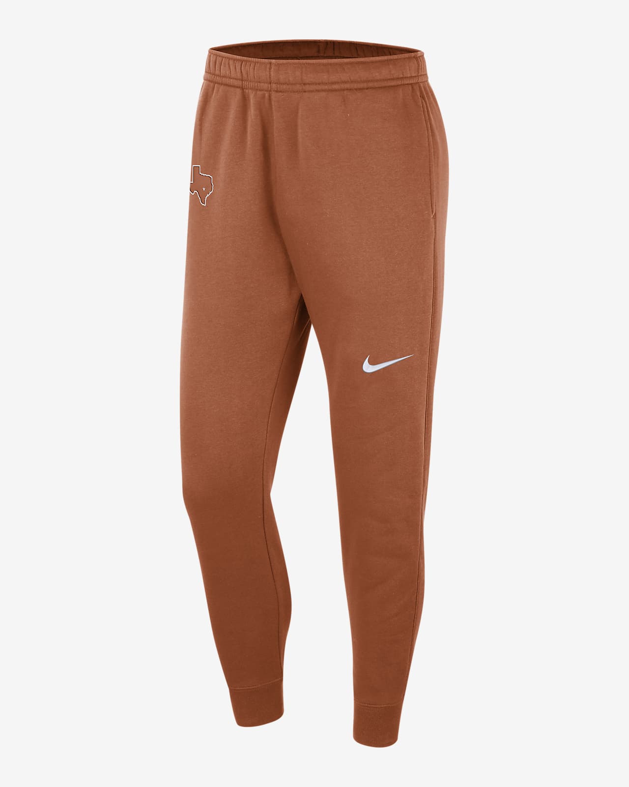 Pants universitarios Nike para hombre Texas Club Fleece