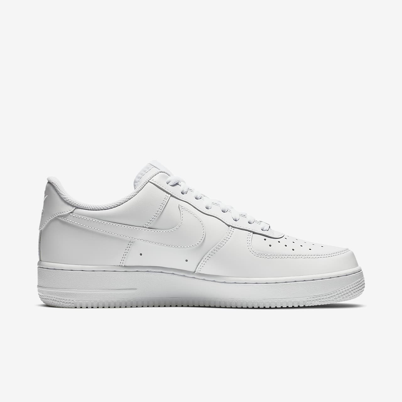 nike men's air force one low white