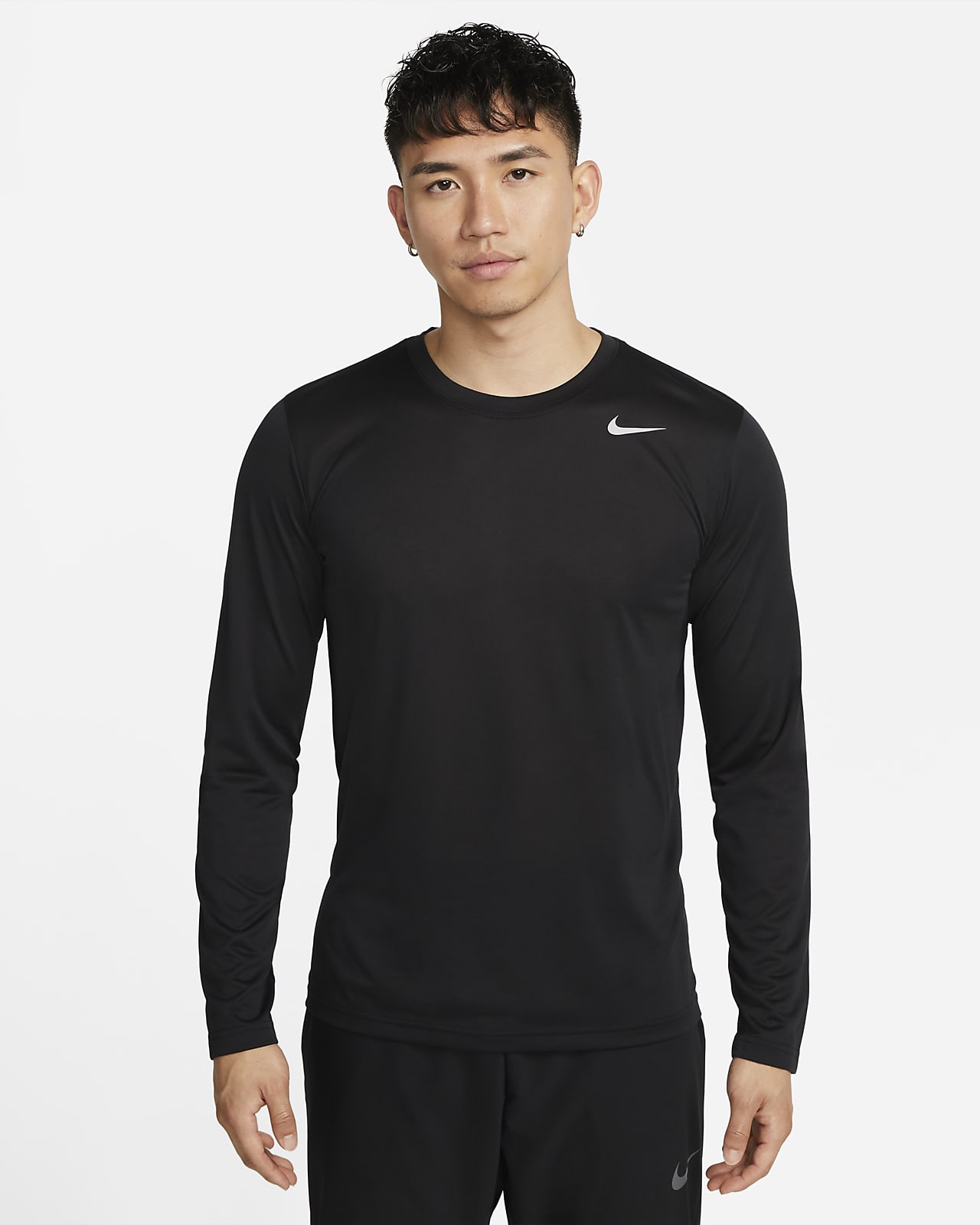 Nike Men's Training T-Shirt 718837, Dri-Fit Long Sleeve Anti-Odor