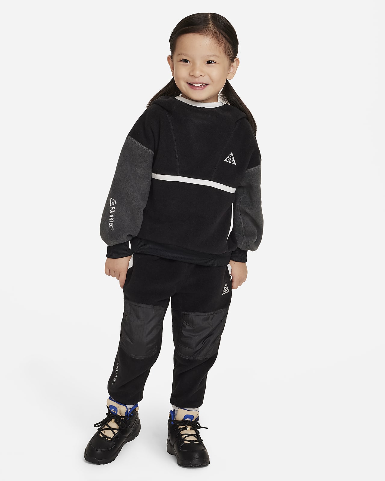 Nike ACG Polartec® 'Wolf Tree' Toddler Pullover Hoodie