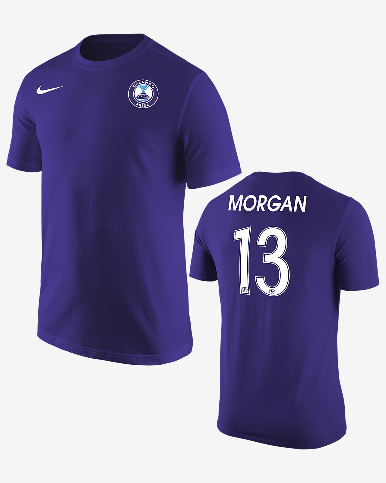 Orlando Pride Alex Morgan Soccer T-Shirt. Nike.com