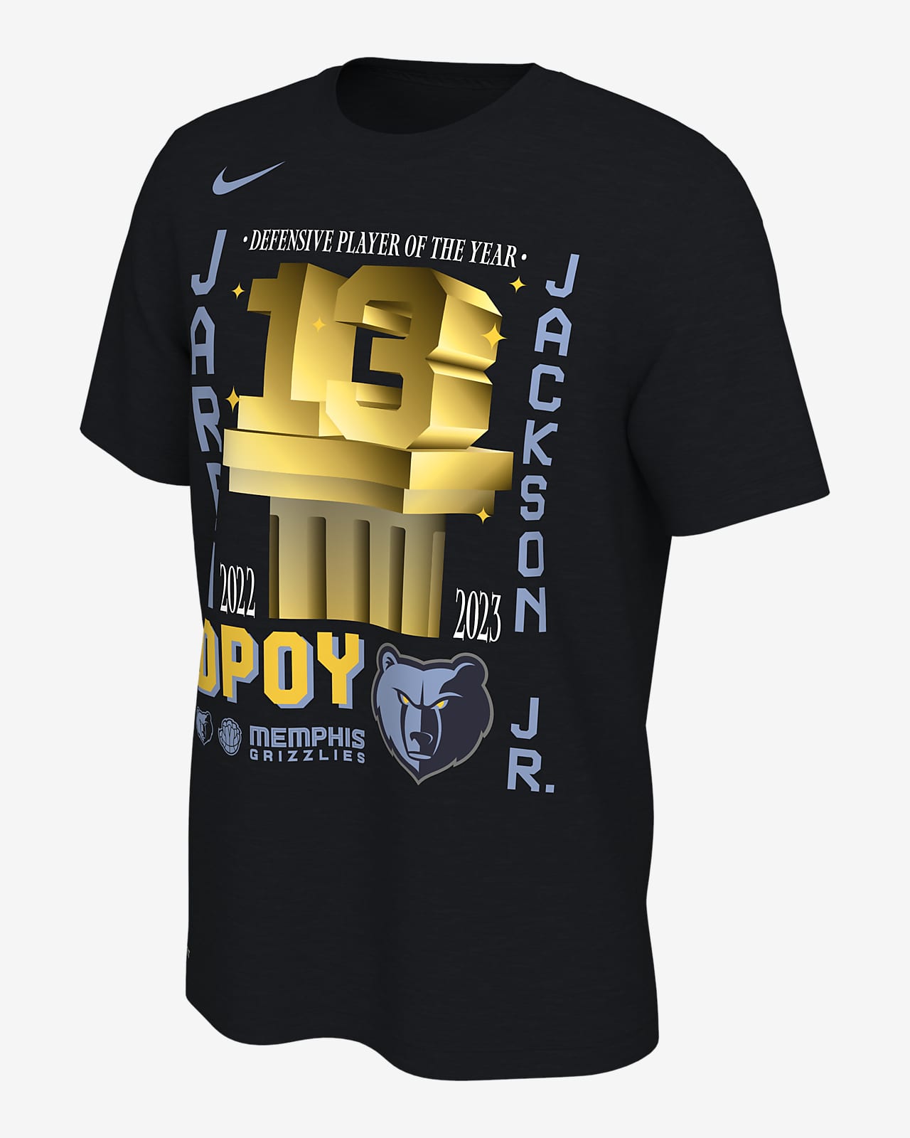 Jaren Jackson Jr. Memphis Grizzlies Men's Nike NBA 2023 Defensive Player of the Year T-Shirt