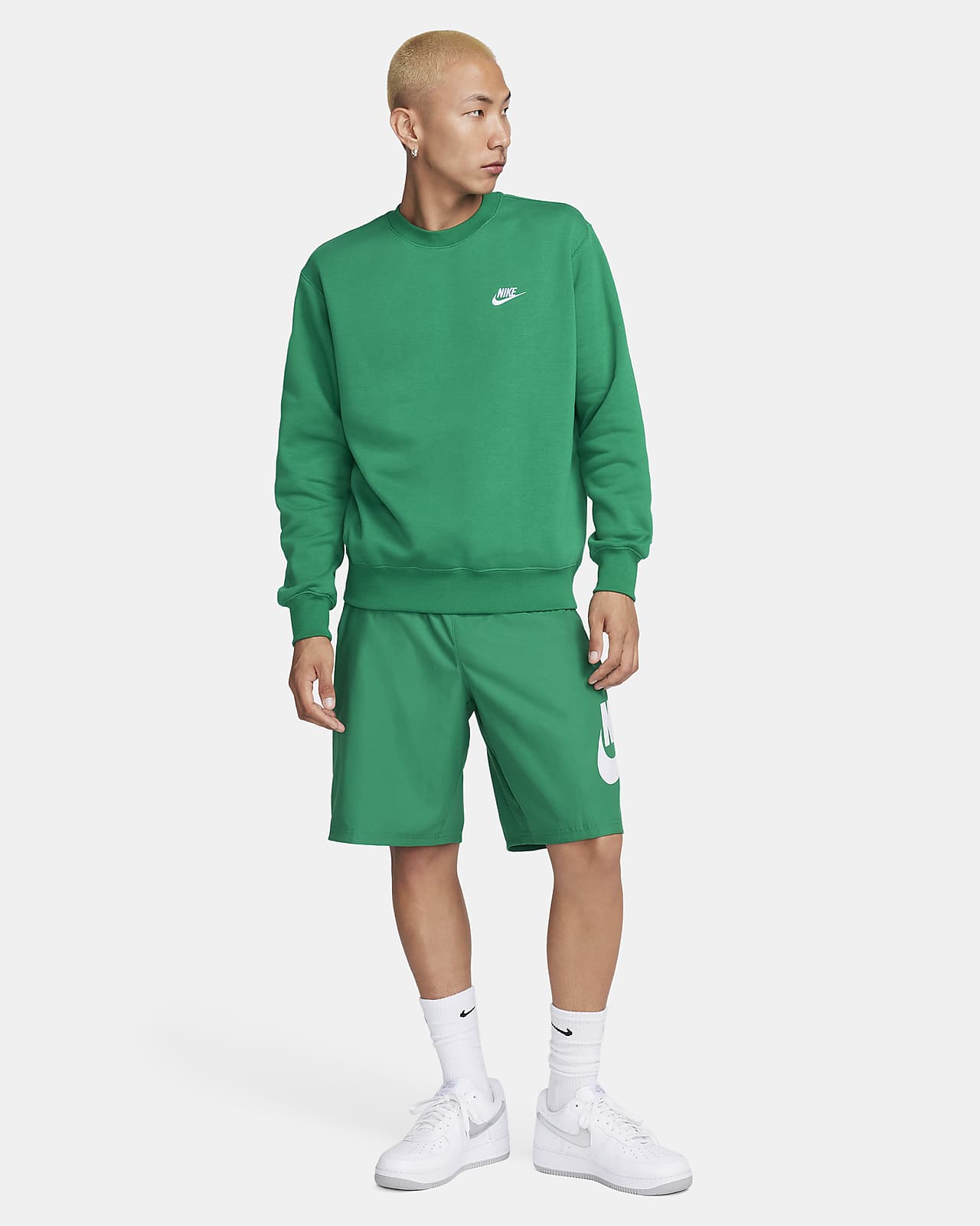 Men's nike sale club fleece crew