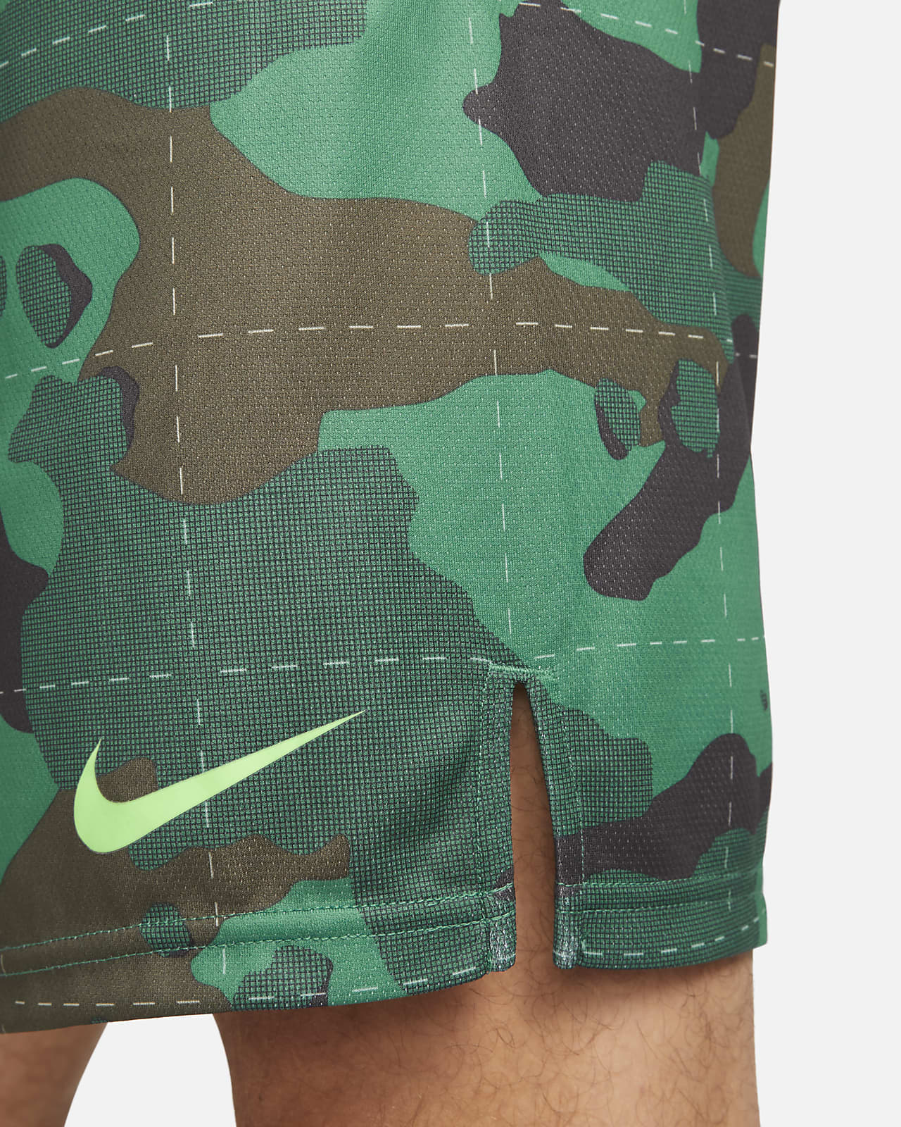 nike training camo shorts