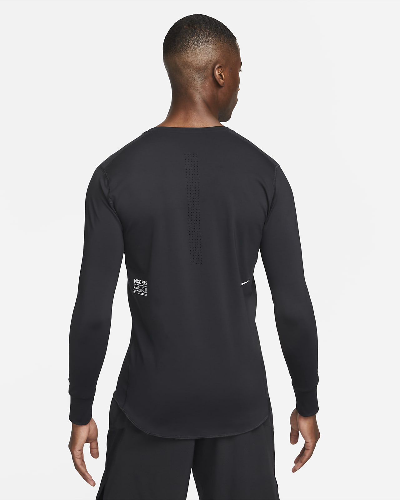 NIKE BLACK DRI-FIT ONE LUXE SS – Barry's Shop