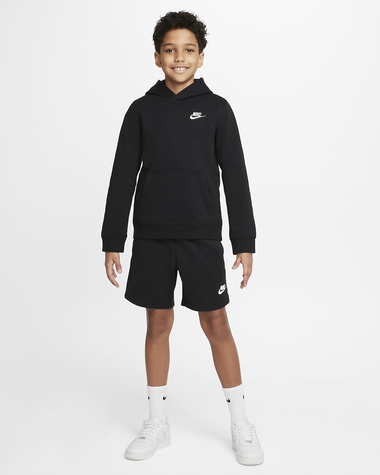 Nike Sportswear Older Kids' (Boys') Repeat Shorts. Nike HU