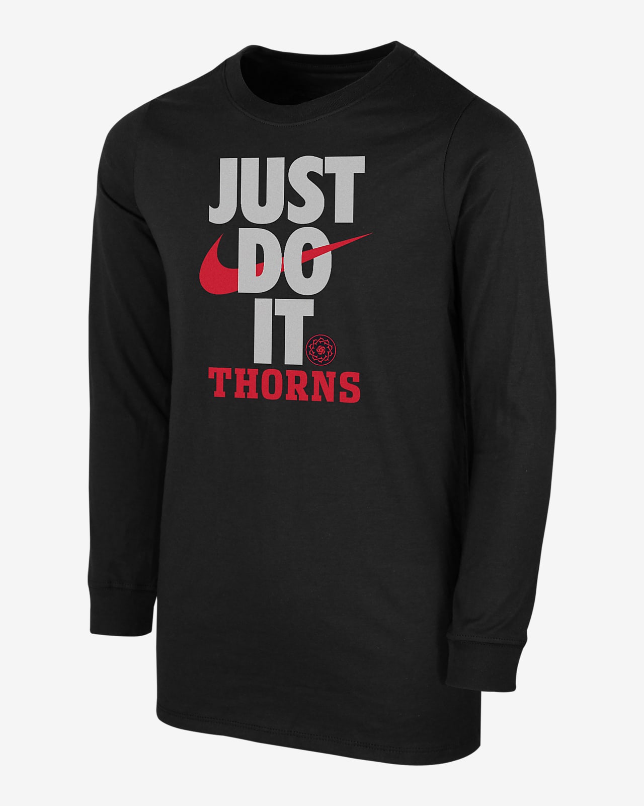 Portland Thorns Big Kids' (Boys') Nike Soccer Long-Sleeve T-Shirt