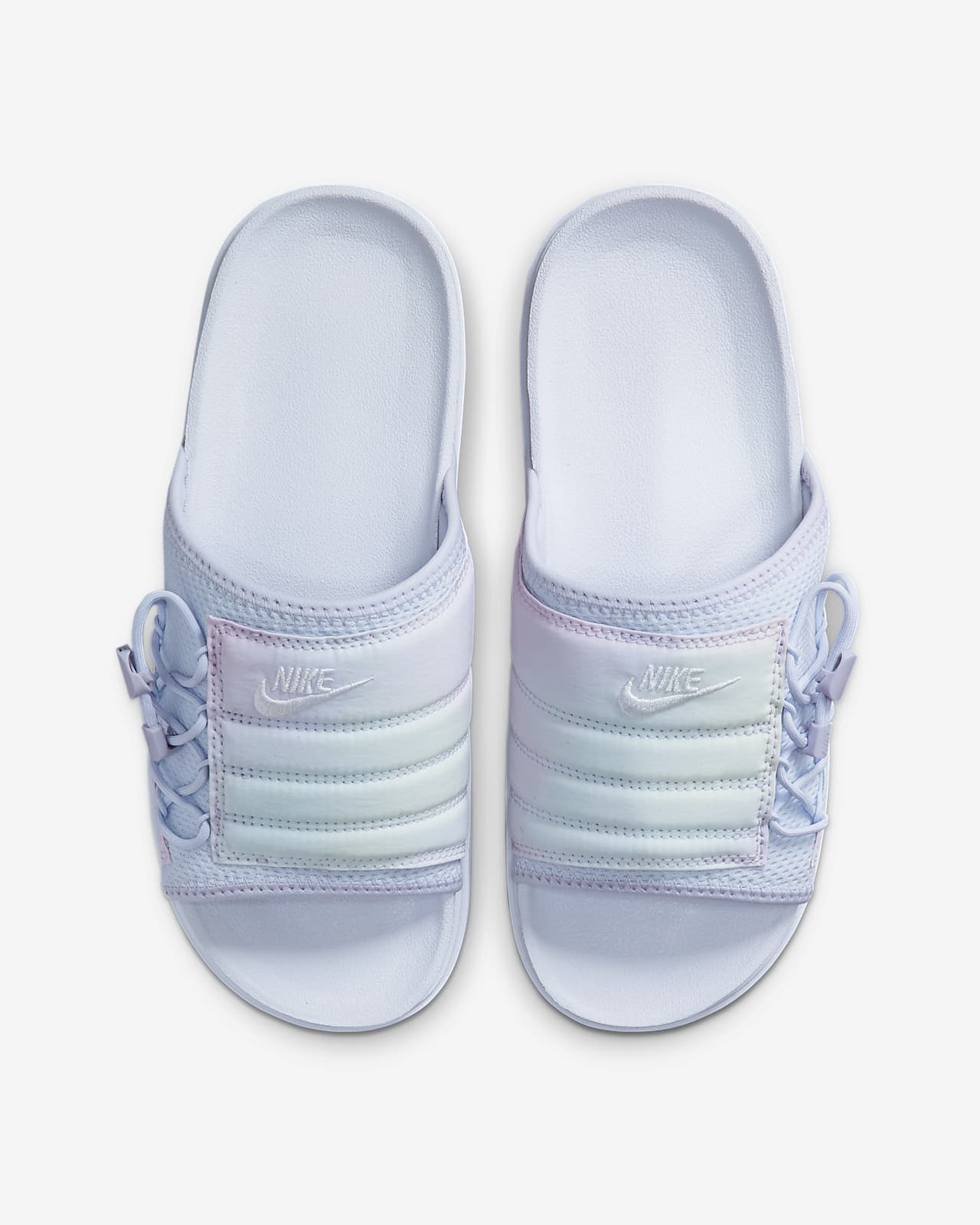 nike asuna slide women's white