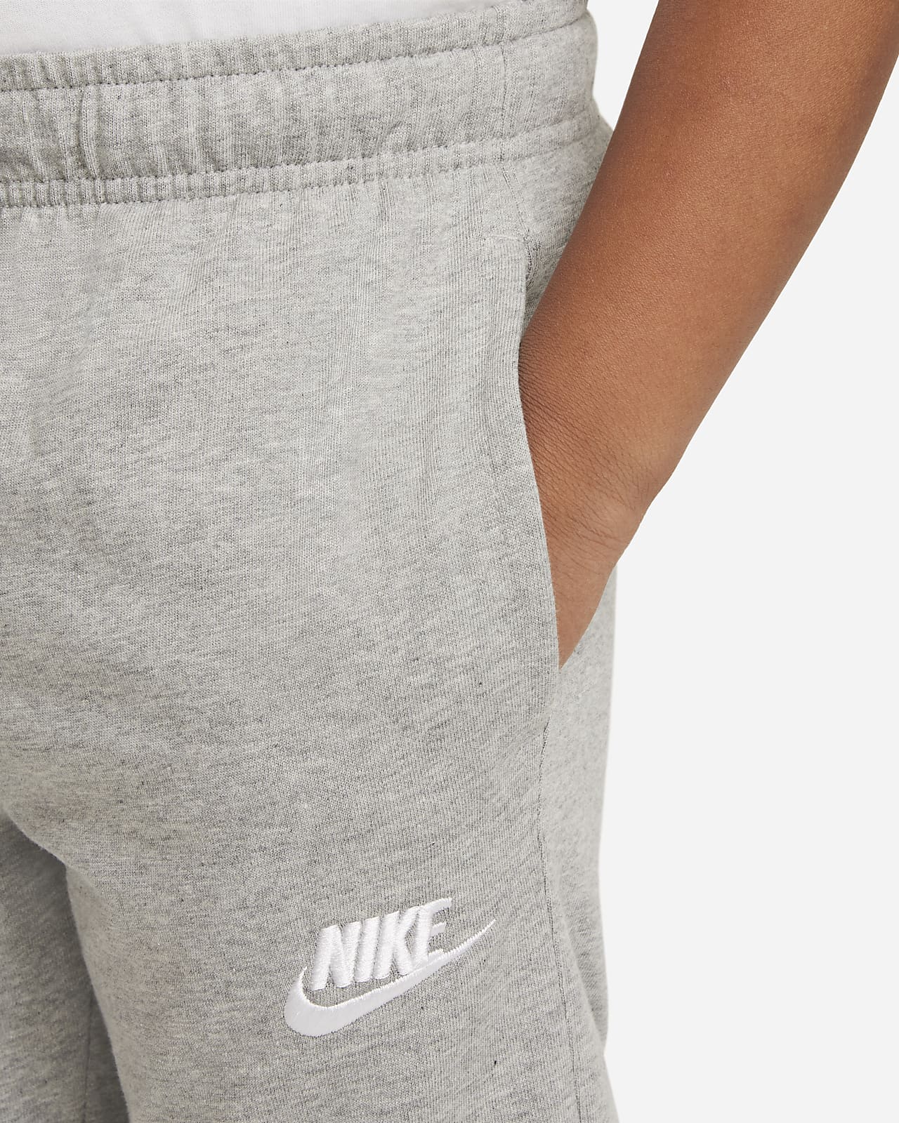 Pantalones de entrenamiento de tejido de punto de algod n para ni o talla grande Nike Sportswear