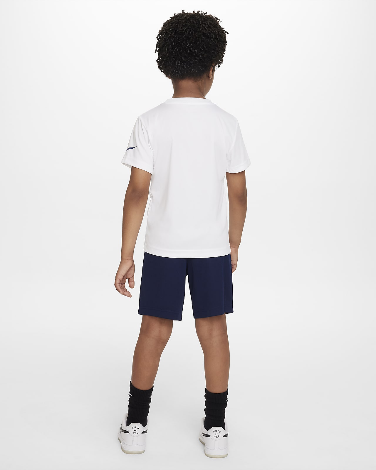 Nike Boys Thrill Tee Short Set White