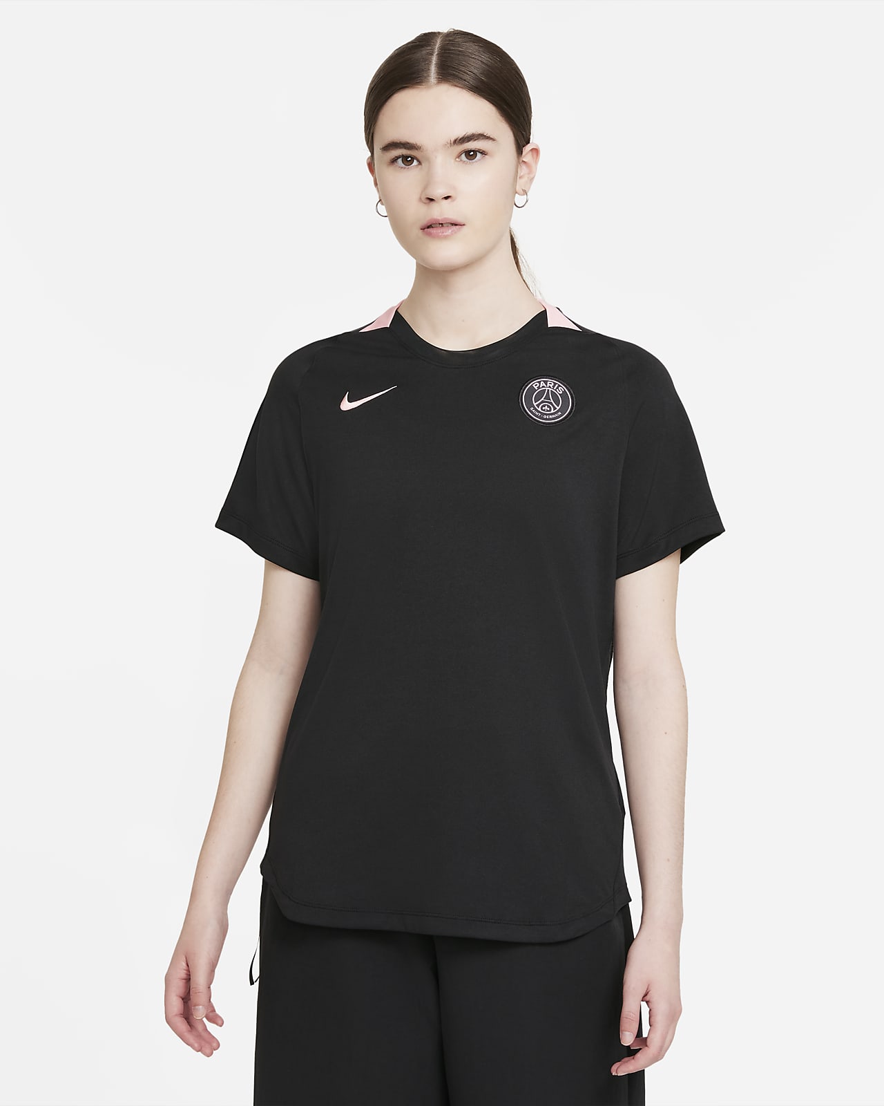 T-shirt Nike Paris Saint-Germain Strike Away Women s Dri-FIT Short-Sleeve  Soccer Top