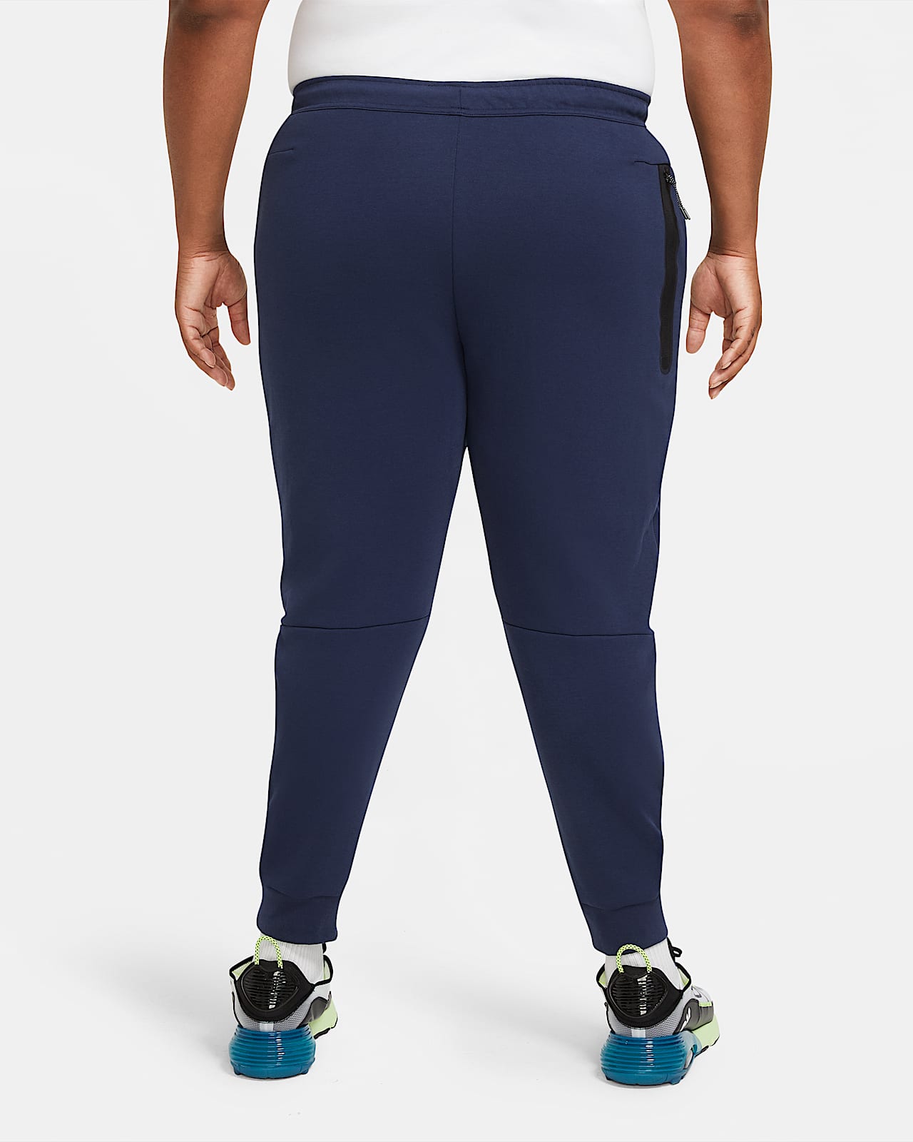 navy blue tech fleece pants
