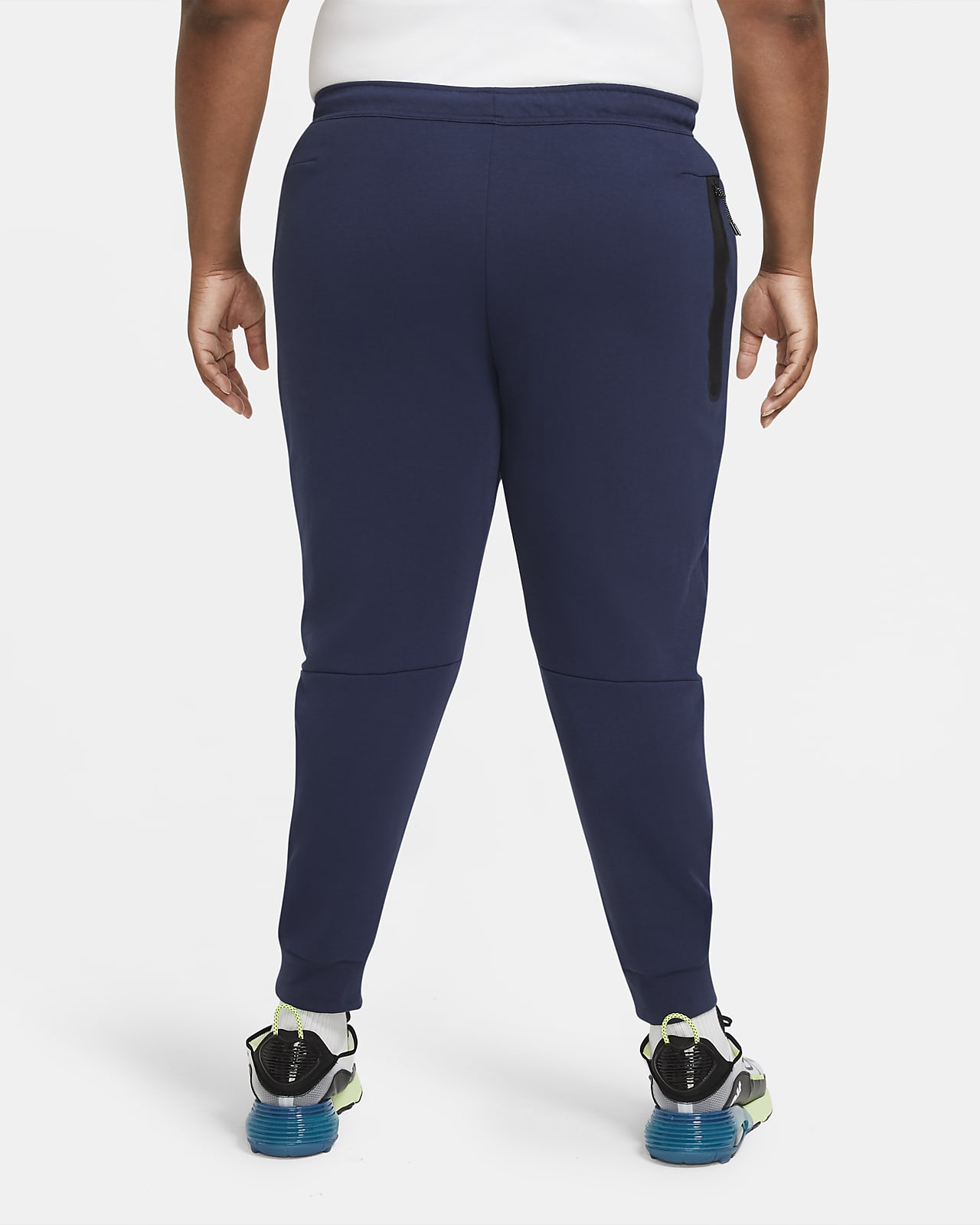nike air men's brushed back fleece joggers