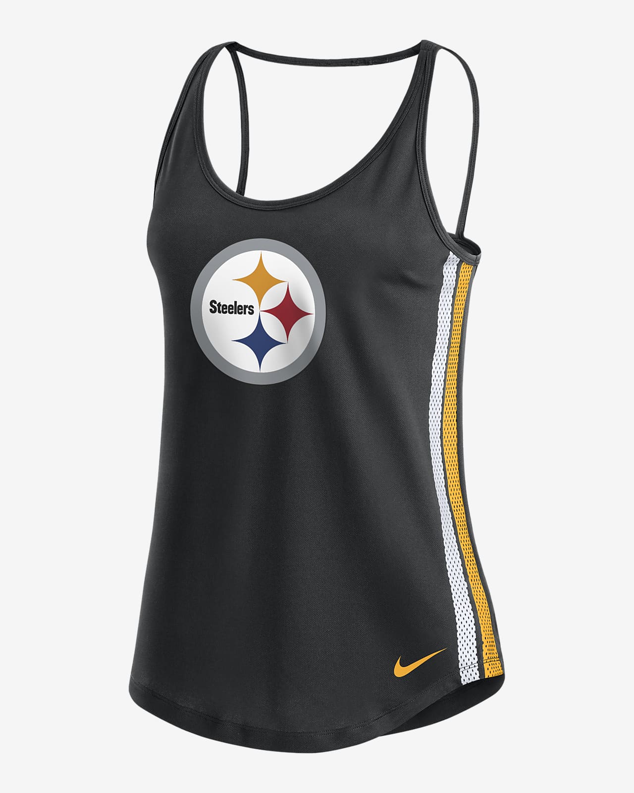Nike Dri-FIT (NFL Pittsburgh Steelers) Women's Open Back Tank Top. Nike.com
